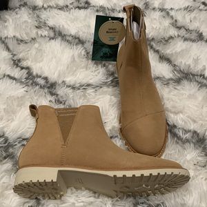 Toms Women’s Ortholite Eco x 40 Water Resistant Tan Suede  Boots Size:8